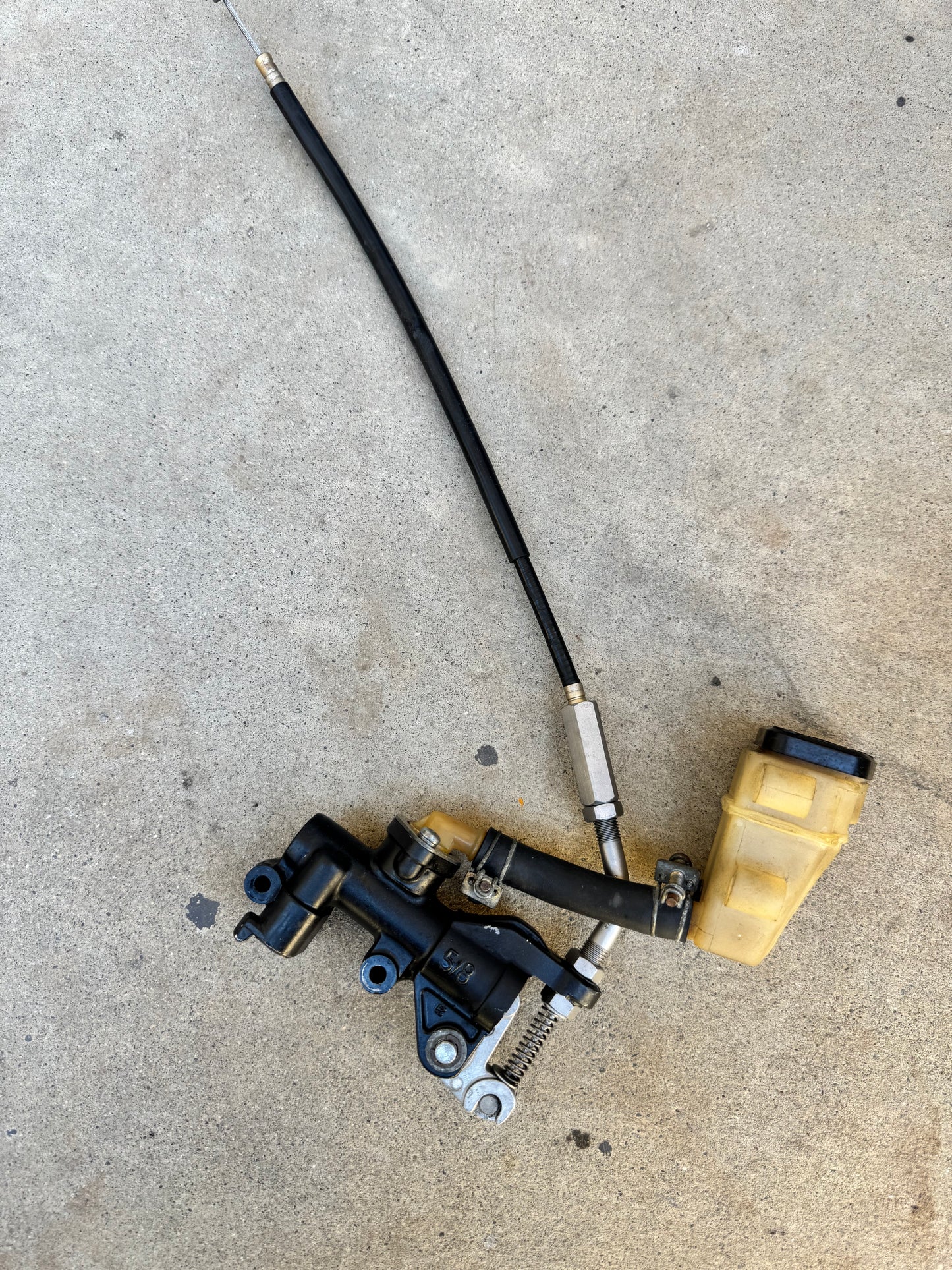 1978-1980 Kawasaki Z1R front master cylinder