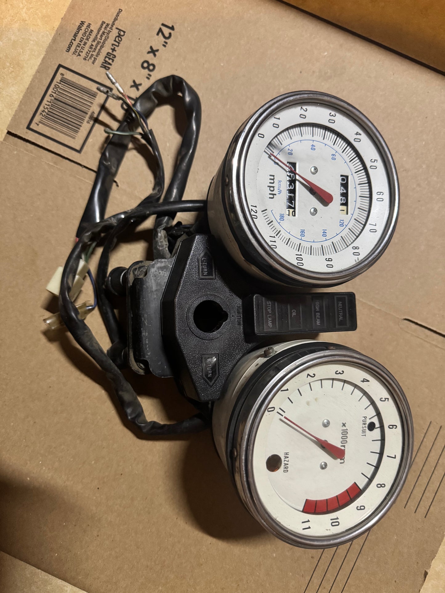1978-1979 KZ1000C Police Gauges